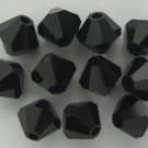 5 6mm Swarovski 5301 Crystal Bicones - Jet(Please read item description)