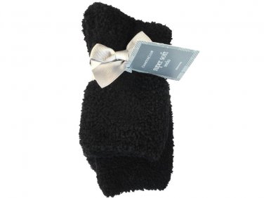 Charter Club Socks, Solid Butter Socks, BLACK, SHOE SIZES 7-9
