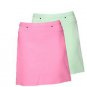 Hue Chinos A-Line Skirt, U13663H, NEON GREEN or NEON PINK (2 Colors)