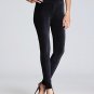 HUE Wide Wale Corduroy Leggings, BLACK, XSMALL