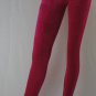 HUE Leggings, Cotton Velvet Leggings, PINK, SMALL