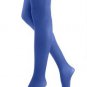 Hue Opaque Tights, Nylon/Spandex, BLUE SHOCK, SMALL