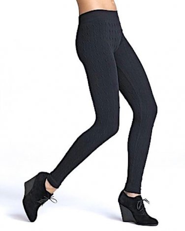 Lauren by Ralph Lauren Leggings Cotton Cable, BLACK, SIZE B-C