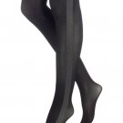 HUE Tights, Tux Stripe Tights, BLACK, MEDIUM/LARGE