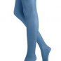 HUE Iridescent Control Top Tights, Nylon/Spandex, TEAL BLUE, SMALL/MEDIUM