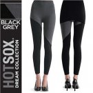 HOT SOX Leggings, Dream Collection, BLACK, SIZE A-SMALL