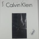 Calvin Klein Bold Tuxedo Sheer to Waist Pantyhose- S16- BLACK- SIZE C-LARGE