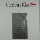 Calvin Klein Linear Spiral Control Top Pantyhose- 505- BLACK- SIZE B-MEDIUM