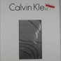Calvin Klein Linear Spiral Control Top Pantyhose- 505- BLACK- SIZE B-MEDIUM