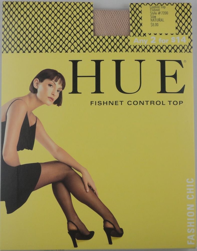 Hue Control Top Pantyhose 7200 NATURAL TAN SIZE 3LARGE