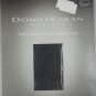 Donna Karan-Signature Collection Hosiery- Silky Rib Tights- OB399- BLACK-S/M
