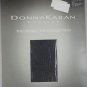Donna Karan-Signature Collection Hosiery- Silky Rib Tights- OB399- BLACK-S/M