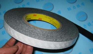 1x 20mm* 50 meters 3M Black Double Sided Adhesive Tape Sticky for Mobilephone LCD /Screen