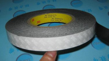 1x 30mm * 50 meters 3M Black Double Side AdhesiveTape for Cellphone LCD /Touch Pannel