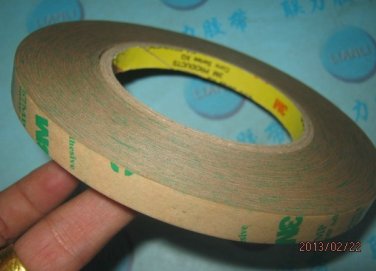 10x 0.06mm Thickness, 9mm*55M Ultra Thin 3M 467MP 200MP Adhesive Tape for Graphic Attachment