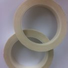 1x 15mm*66M PET High Temperature Insulating Anti-Flame Adhesive Mylar Tape for Transformer white