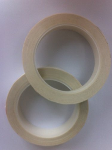1x 15mm*66M PET High Temperature Insulating Anti-Flame Adhesive Mylar Tape for Transformer white