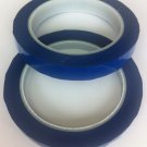 2x 10mm*66M High Tempe. Insulate Anti-Flame Adhesive Mylar Tape for Transformer Coil Wrap blue