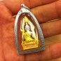 1978 Thai Chinnarat Buddha Amulet Silver Handicraft Pendant