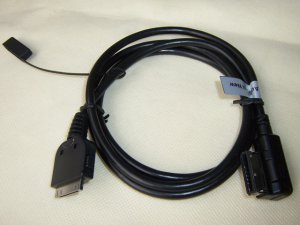VW-MDI/ Audi-AMI iPod Cable RCD310 RCD510 RNS510 Audi 2009 Onwards (1.2M Cable)