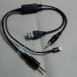 BMW MINI iDRIVE iPOD iPAD iPHONE 5 5S 5C 8-pin LIGHTNING CABLE to USB +AUX CABLE