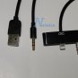 CADILLAC CTS AUX CABLE 8PIN iPHONE 5 5s 5c iPOD TOUCH 5th GEN 25908035 USB 3.5MM