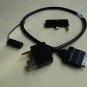 iPHONE 6 6S iPOD AUX CABLE 3.5MM USB For KIA HYUNDAI 96125-2L000 P8620 Black