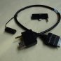 iPHONE 6 PLUS/ 6S PLUS AUX CABLE 3.5MM USB KIA HYUNDAI 96125-2L000 P8620 Black