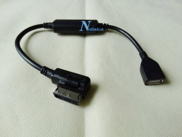 MMI Music Interface AUX Cable USB For IPHONE X 8 7 Plus Mercedes-Benz
