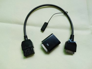 IPOD Aux Audio Charge Cable 2009-2012 Infiniti EX35 FX35 FX50 QX56 284H2-1BA0B