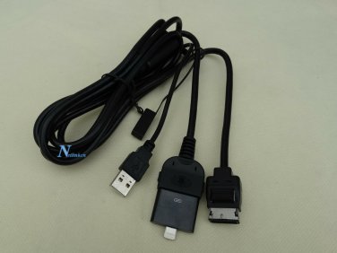 PIONEER CD-IU201S AUX CABLE ADAPTER  8-PIN LIGHTNING iPHONE 6 PLUS iPAD MINI AIR