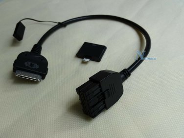 iPhone 5 6 6S plus AUX Cable For 09-12 Nissan Maxima Pathfinder Titan