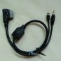 MERCEDES BENZ iPHONE 5 5S 6 6 PLUS AUX CABLE 8-PIN ADAPTER 50CM