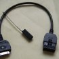 Aux Cable For Nissan Sentra Titan Versa iphone5 5S 6 plus 284H2-ZT50A Generic