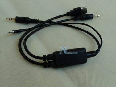 BMW Mini Cooper AUX IN CABLE 8-P i PAD AIR iPHONE 5 6 iPOD USB 3.5MM 61122354478