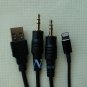 BMW Mini Cooper AUX IN CABLE 8-P i PAD AIR iPHONE 5 6 iPOD USB 3.5MM 61122354478