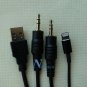 iPHONE 6 5 AUX Adapter Cable KENWOOD DNR8025BT DNR8015BTM DNR8015BT iP202 iP240V