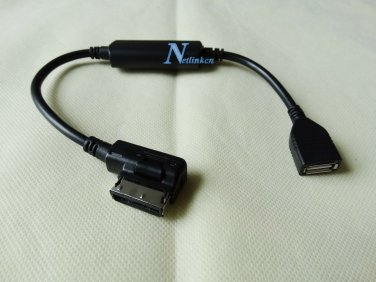 iPHONE X 8 7 PLUS AUDI MUSIC INTERFACE AUX ADAPTER CABLE AMI MMI MDI