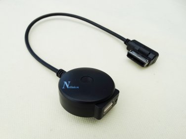 Mercedes-Benz Bluetooth 5.0 Adapter USB Connection AUX Cable Audio Input Wireless MDI MMI