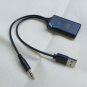 Bluetooth 5.0 Adapter Music Input Aux Cable USB 3.5mm For Acura MDX Rdx Zdx