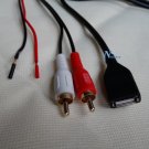 AUX Adapter RCA IN USB For JVC KW-AV50 AV51 AV60 AV60BT AV61 KS-U30 iPhone 12 11 X 8 7