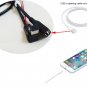 iPHONE 13 12 11 X 8 7 PLUS USB AUX CABLE FOR PIONEER DEH-P4400RB P450MP P4500MP P4550 IP-BUS
