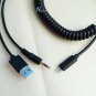 AUX CABLE ADAPTER FOR JVC KD-TD91BTS KD-X100 KD-X110 KD-X125 KD-X125EE IPHONE 13 12 11 X 8 7