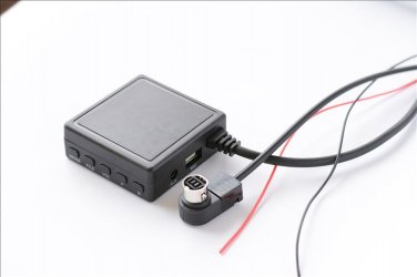 Bluetooth 5.0 Adapter Aux Mic USB For ALPINE CDA-9812RB CDA-9812RR CDA-9813 CDA-9813R CDA-9815