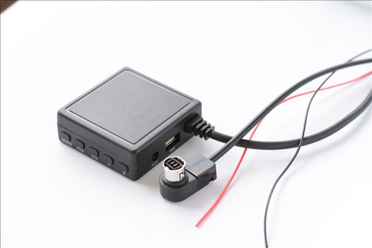 Bluetooth 5.0 Adapter Aux Mic USB For ALPINE CDA-9855R CDA-9856 CDA-9856R CDA-9857 CDA-9857R