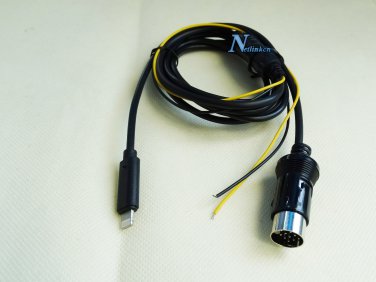 iPhone 14 13 12 AUX Cable Adapter For KENWOOD DPX-502UY DPX-503 DPX-5030 DPX-503U DPX-503UY DPX-504U