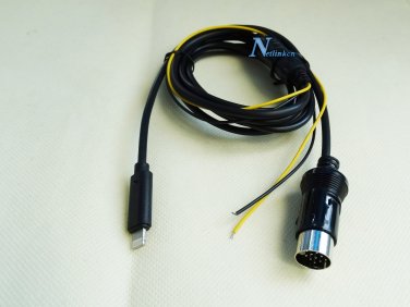 iPhone 14 13 12 AUX Cable Adapter For KENWOOD DPX-MP2090S DPX-MP2090U DPX-MP2100 DPX-MP3110