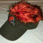Adult Funny FLAME HAIR cap Cleveland Browns NFL Football Hat Visor