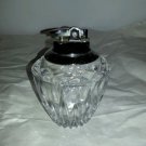 Cut Glass Vintage Table Cigarette & Cigar Gas Lighter Made in Japan