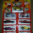 Hot Wheels Hot Ones Case R 2012- COMPLETE 9 CAR SET HTF! Brat + more..